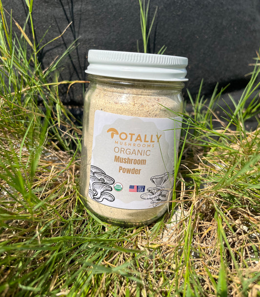Organic Mushroom Powder - 4 ounce jar